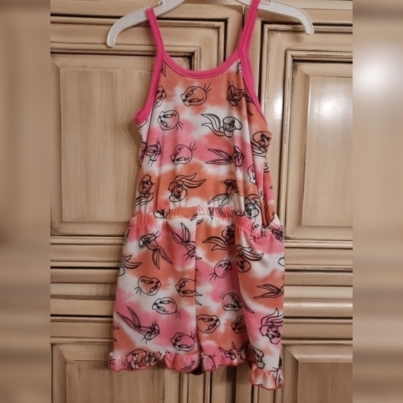Looney Tunes Girls Romper 6X NEW‎ - Picture 3 of 3